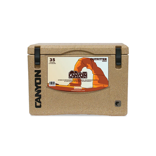 Canyon Coolers Sandstone Insulated Chest Cooler X35S
