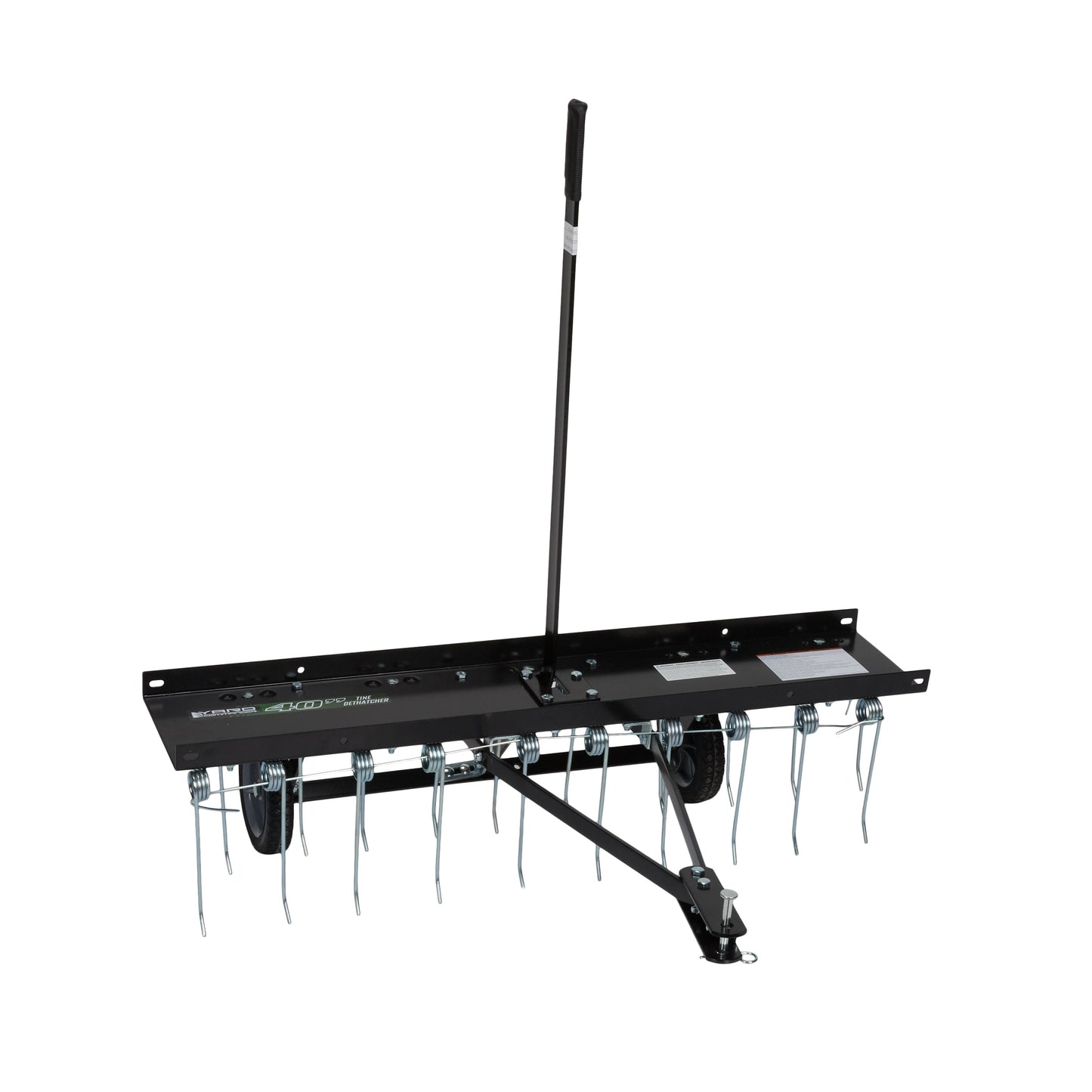 Yard Commander 40-in Tow-behind Dethatcher, 1 Year Warranty, Replaceable Tines, Spring-loaded, Black YTL-002-100