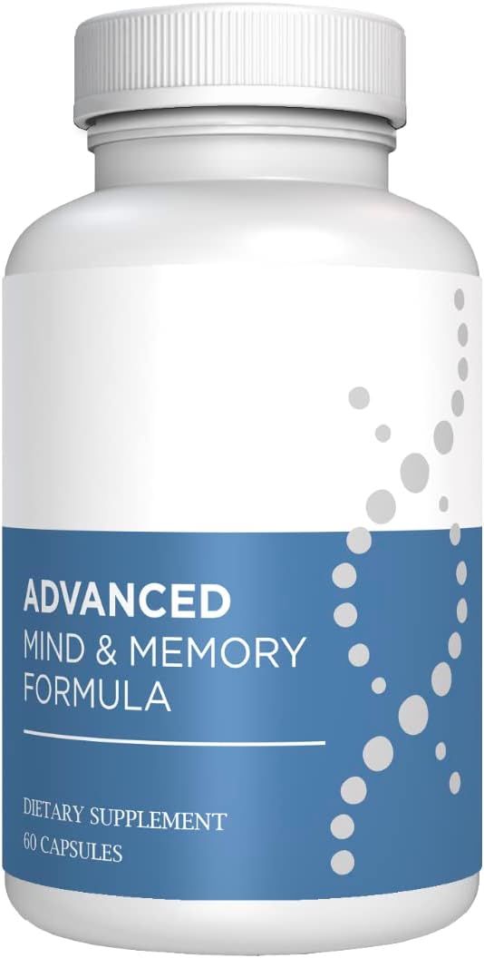Advanced Memory Formula Extreme Brain Booster, Brain Supplement for Memory, Focus and Mental Performance, Memory Vitamins for Better Brain Health, Manufactured in The USA