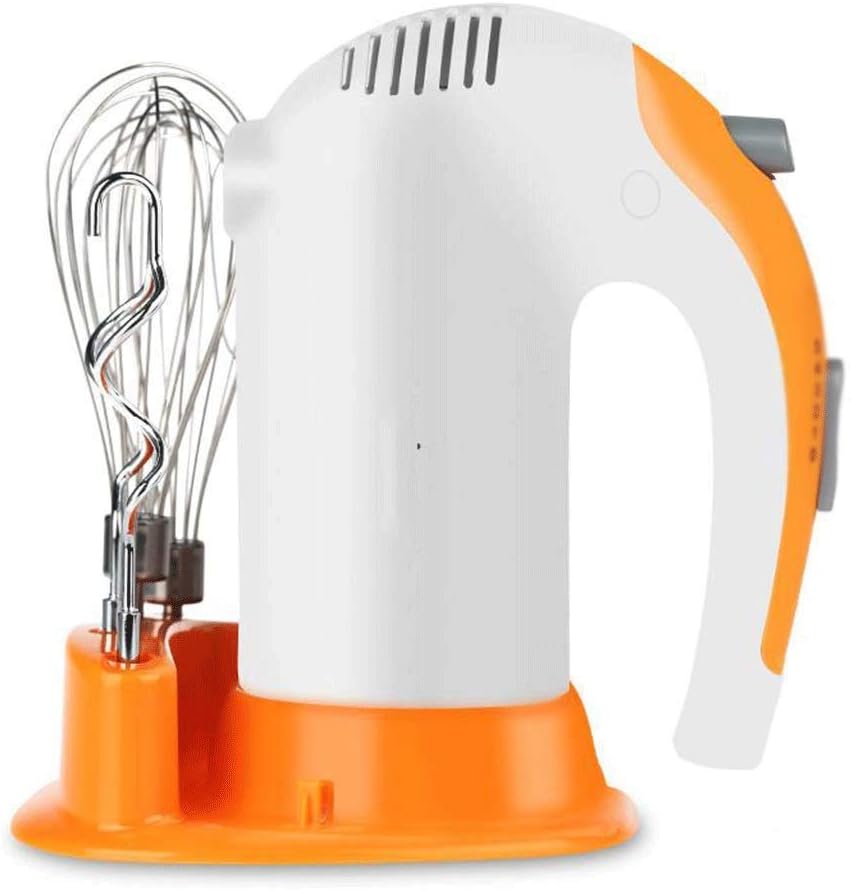 Egg Beater - Hand Mixer with Speed Electric Handheld Mixer with Turbo and Easy Eject Button, Includes Storage Case Beaters Dough Hooks Whisk fine