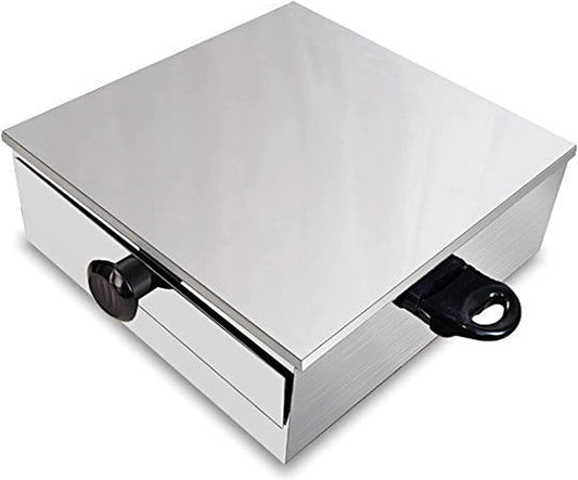 Multifunction Cooking Machine, Stainless Steel Steamed Machine, Rice Noodle Roll Food Steamer, Household Kitchen Square Cookware (Size : 1 layer)