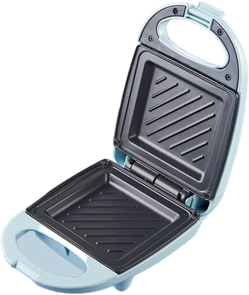 Electric Griddles， Non-stick Mini Electric Sandwich Maker Home Appliance Breakfast Baking Pot Machine Household Bread Cake Baking Pan (Color : Onecolor)