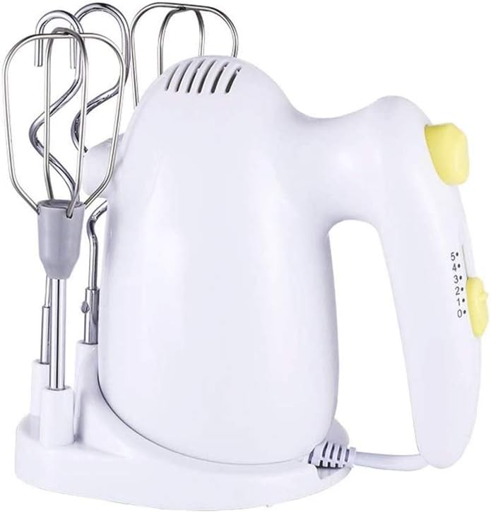 Multifunctional Mini Electric Food Mixer 5 Speed Handheld Egg Beater Whisk Kitchen Food Processor Home Baking Tool