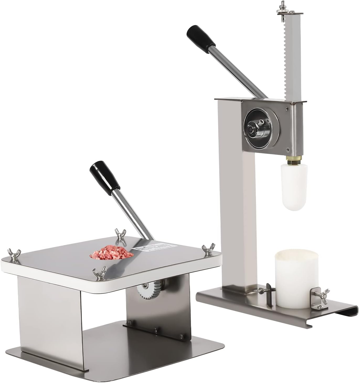 3-in-1 Stainless Steel Manual Steamed Bun Forming Machine Dumpling Baozi Maker Bun Dumpling Maker Kit,Home and Commercial