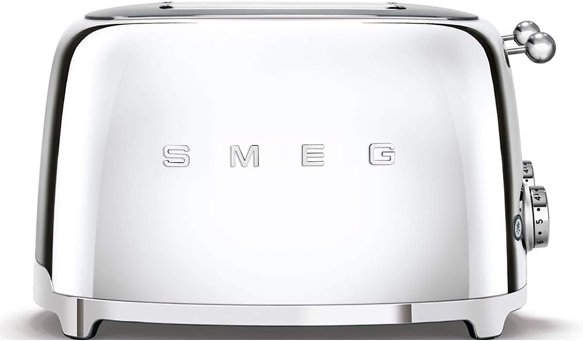 Smeg TSF03SSEU Toaster, Silver
