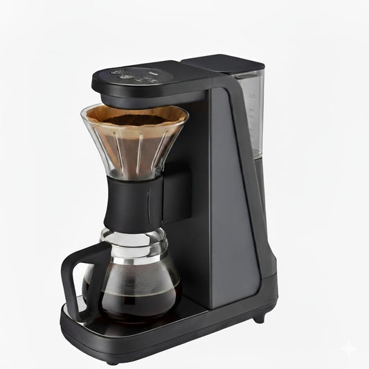 Tiger Hybrid Automatic Coffee Maker - Pour Over Coffee Maker & Immersion Brewing Coffee Machine, Innovative Design for Outstanding Brew, Black​
