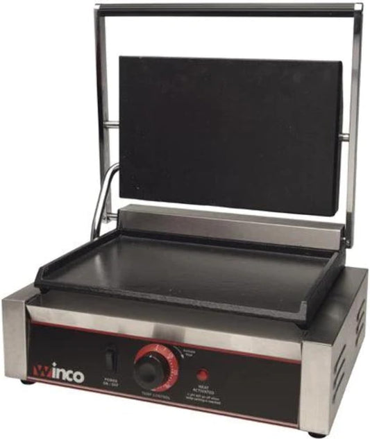 Winco Single Commercial-Grade Sandwich Grill Press