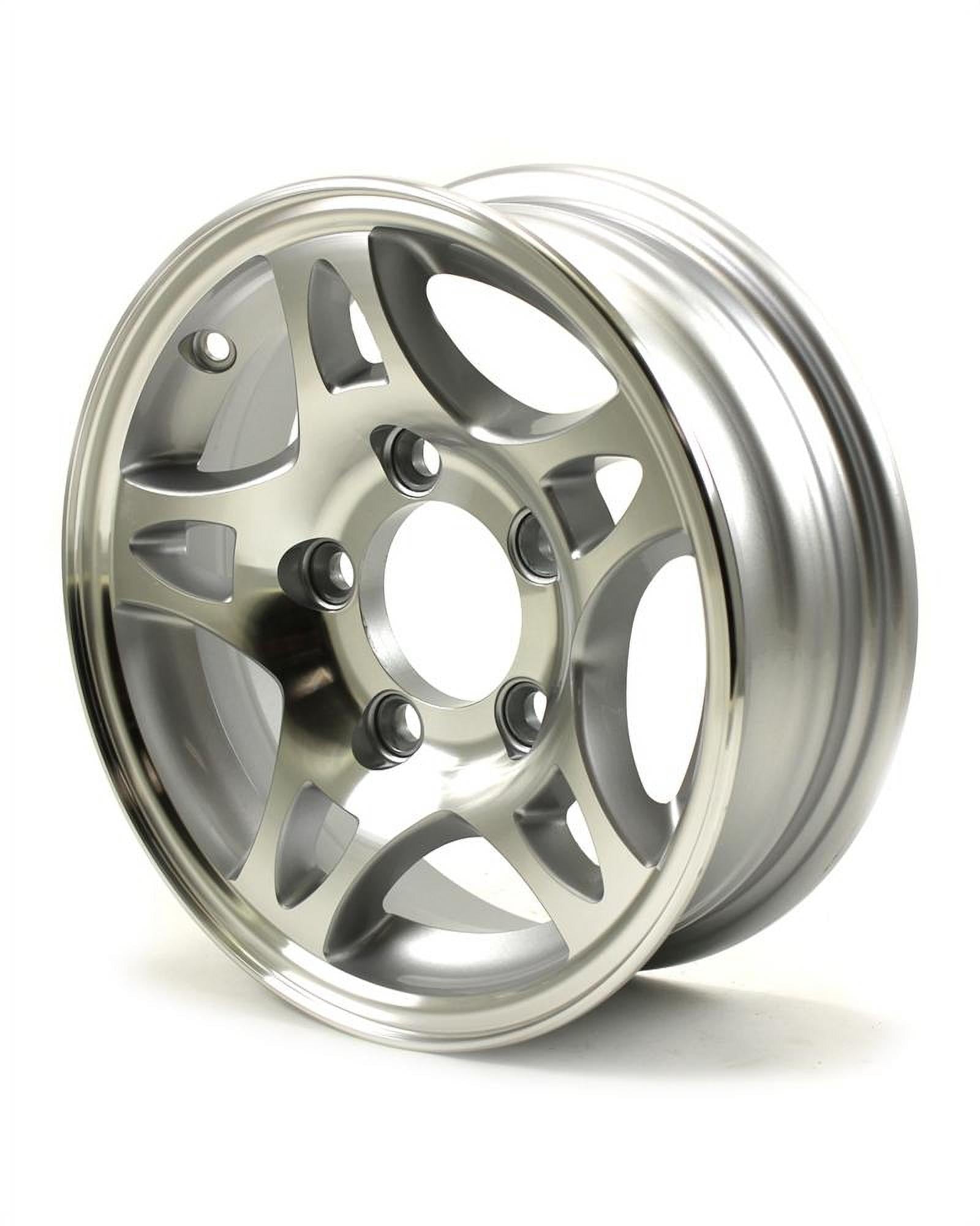 12X4 5-Lug on 4.5" Aluminum S5 Trailer Wheel - S524545