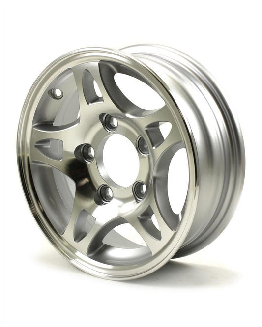 12X4 5-Lug on 4.5" Aluminum S5 Trailer Wheel - S524545