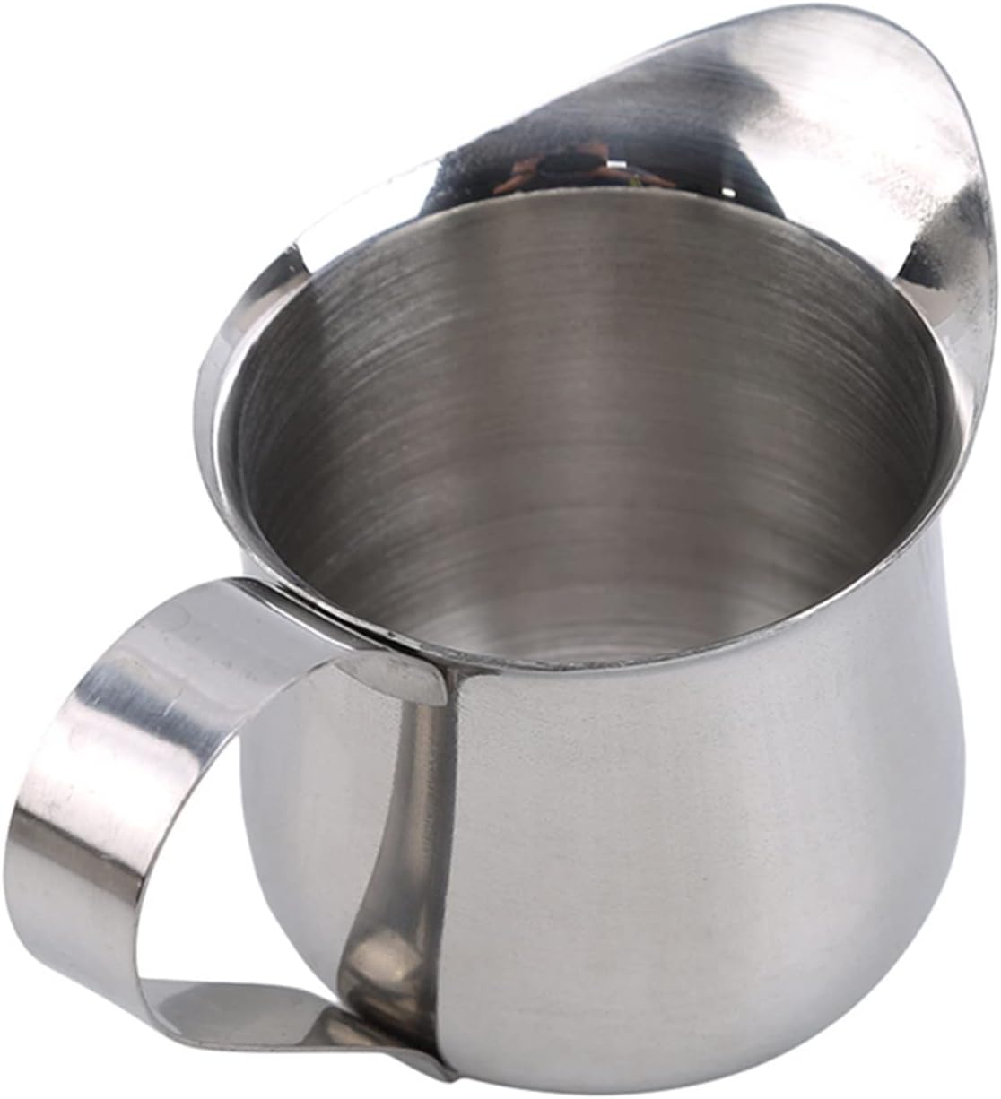 Coffee Pot Replacement Stainless Steel Coffee Pot Milk Cup Coffee Appliance Milk Jar Coffee Cup Supporting Appliance Coffee Pot Teapots Teapots (One Color)