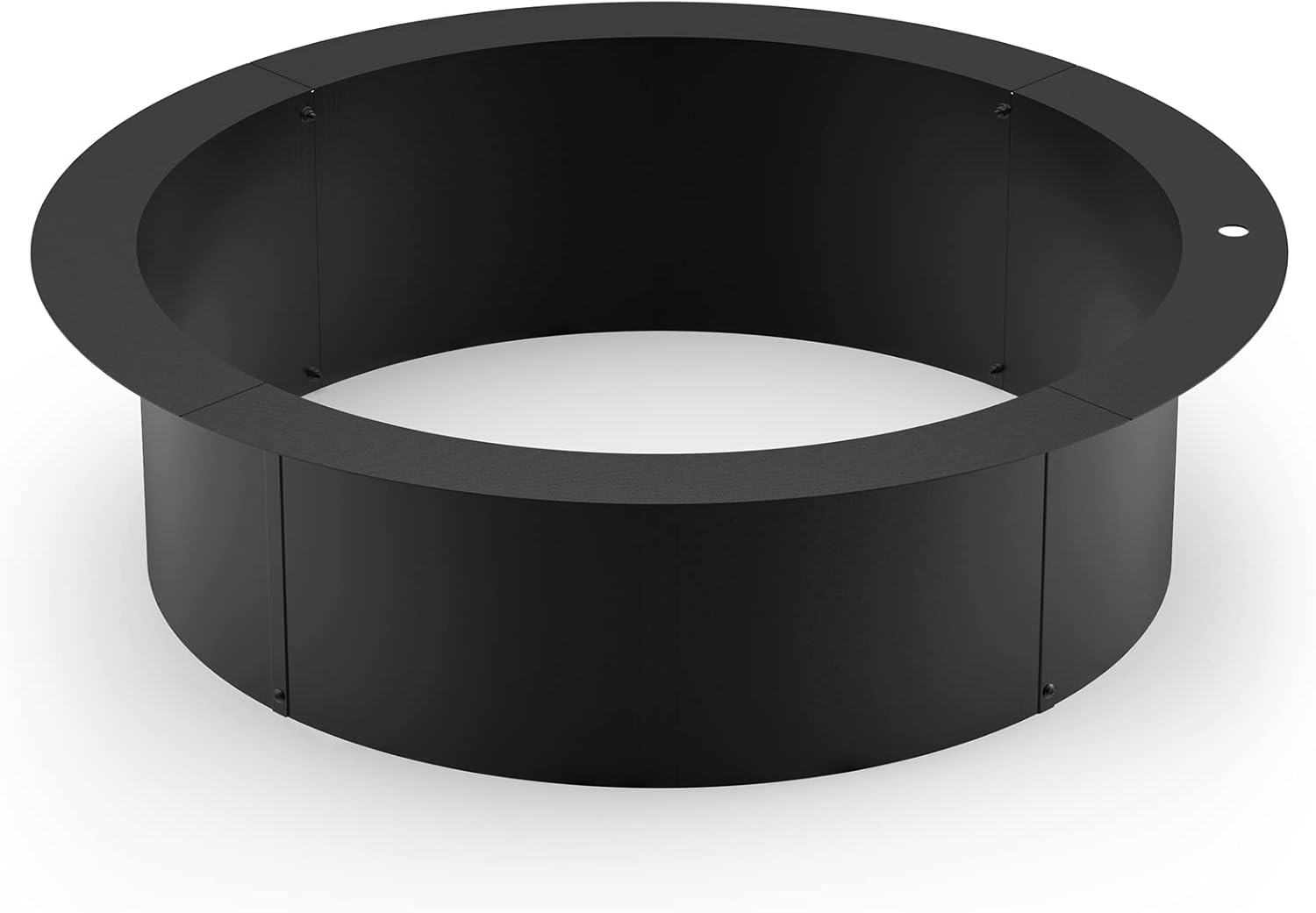 Stanbroil Outdoor Fire Pit Ring 36 Inch Outer\/30 Inch Inner Diameter, 2mm Thickness Steel Round Wood Burning Firepit for Outside, DIY Fire Ring Liner Insert for Above or In-Ground Backyard Bonfire