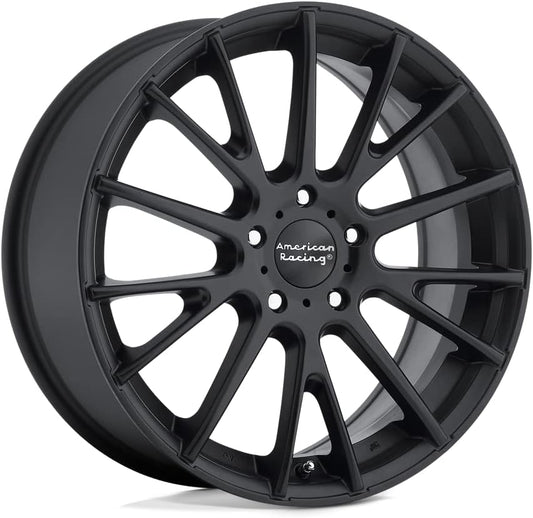 American Racing AR904 16X7 5X112 5.57 40mm SATIN BLACK - AR90467056740