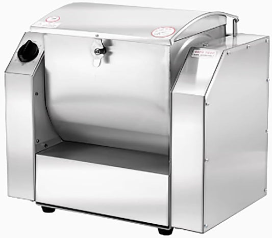 Electric Food Flour Mixer, Commercial Dough Mixer Machine, Robust Stainless Steel Dough Mixer