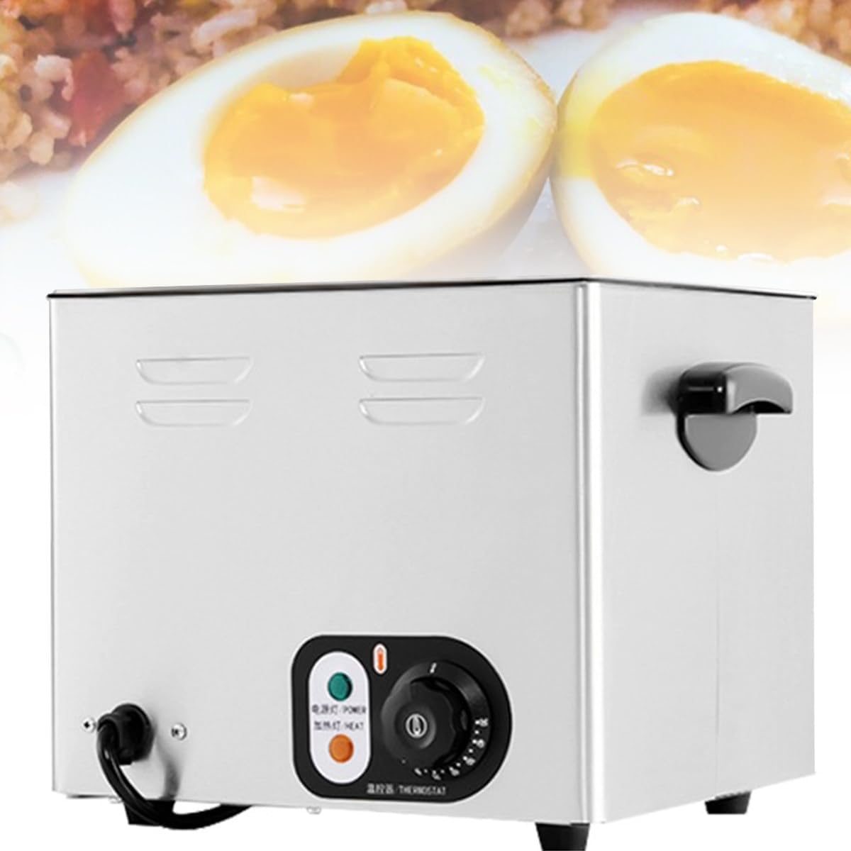 JYXYXSCP Automatic Hot Spring Egg Boiler, 60 Pieces Large Capacity Egg Boiler, Constant Temperature Egg Steamer, 220V (220v)