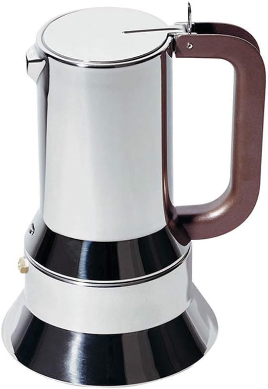 Mocha Pot Mocha Machine Stainless Steel Mocha Pot Household Home Use Mocha Maker Coffee Appliance Stovetop Coffee Makers (Color : Silver, Size : 3 Cup) (Silver 3 Cup)