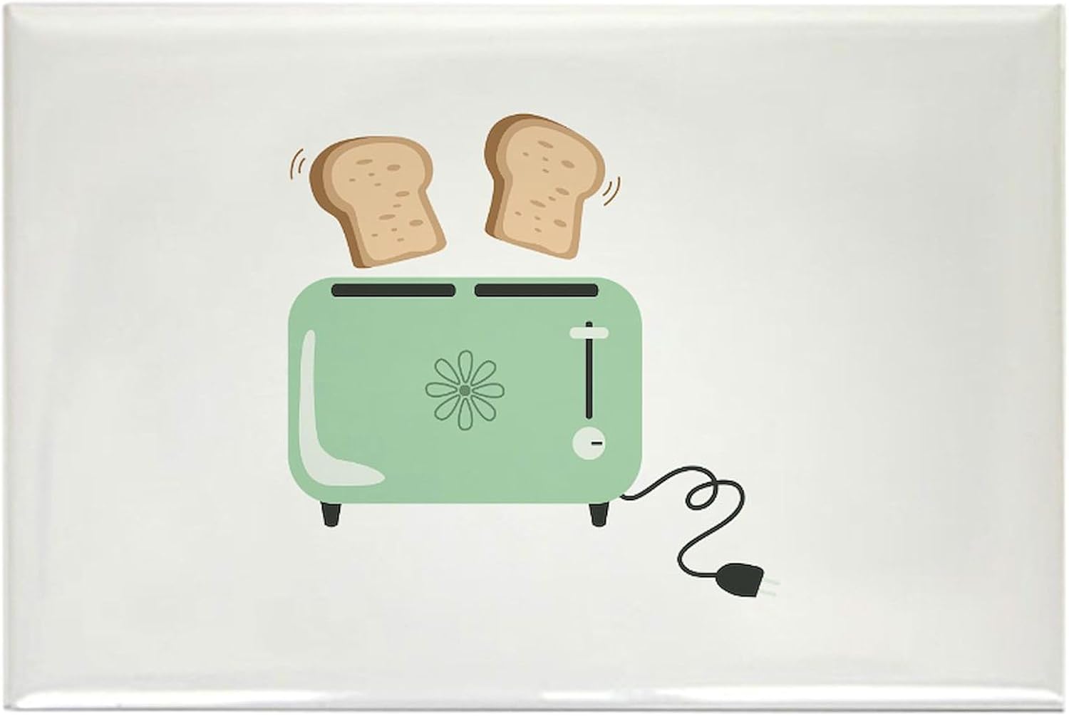 CafePress Electric Toaster Magnets Rectangle Magnet (100 pack)