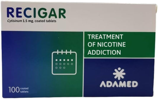 Recigar 100 Tablets, Stop Smoking