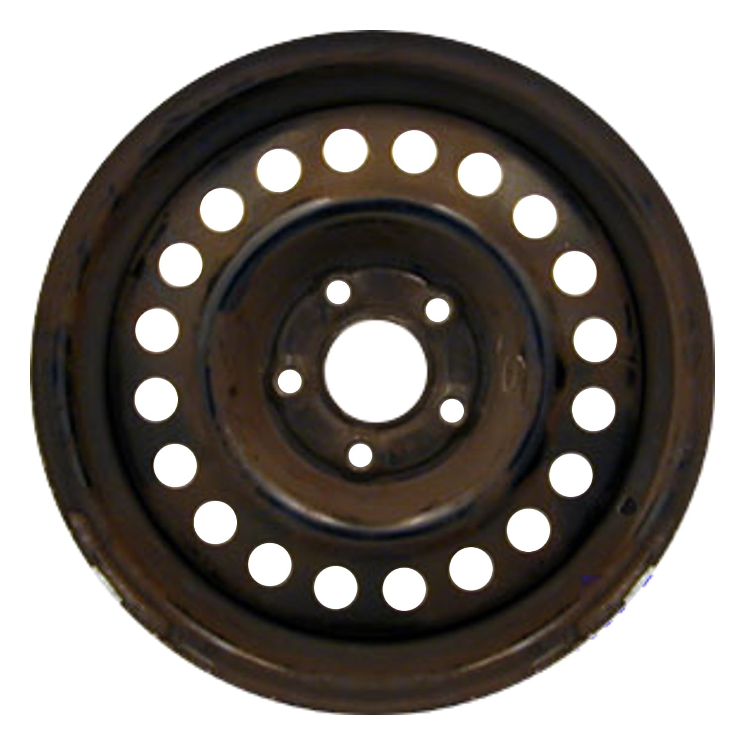 Remanufactured Painted Black Steel Wheel 14 x 6 9591661 fits 1992-1998 Buick Skylark