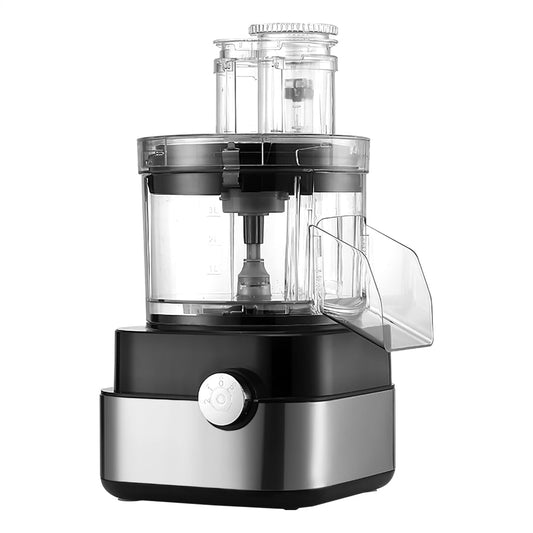 5L Electric Food Chopper with 5-in-1 Cutting Discs - BPA-Free Vegetable Dicer for Home & Commercial Use
