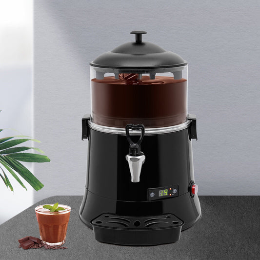 5L Modern Electric Chocolate Melting Machine Coffee Milk Warmer Chocolate Hot Dispenser 110V 400W 15.7 * 12.6 *18.5n for The School Canteen, Hotel Restaurants, Coffees