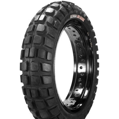 140/80x18 (70R) Tube/Tubeless Kenda K784 Big Block Dual Sport Adventure Rear Tire for Honda XR650L 1993-1995
