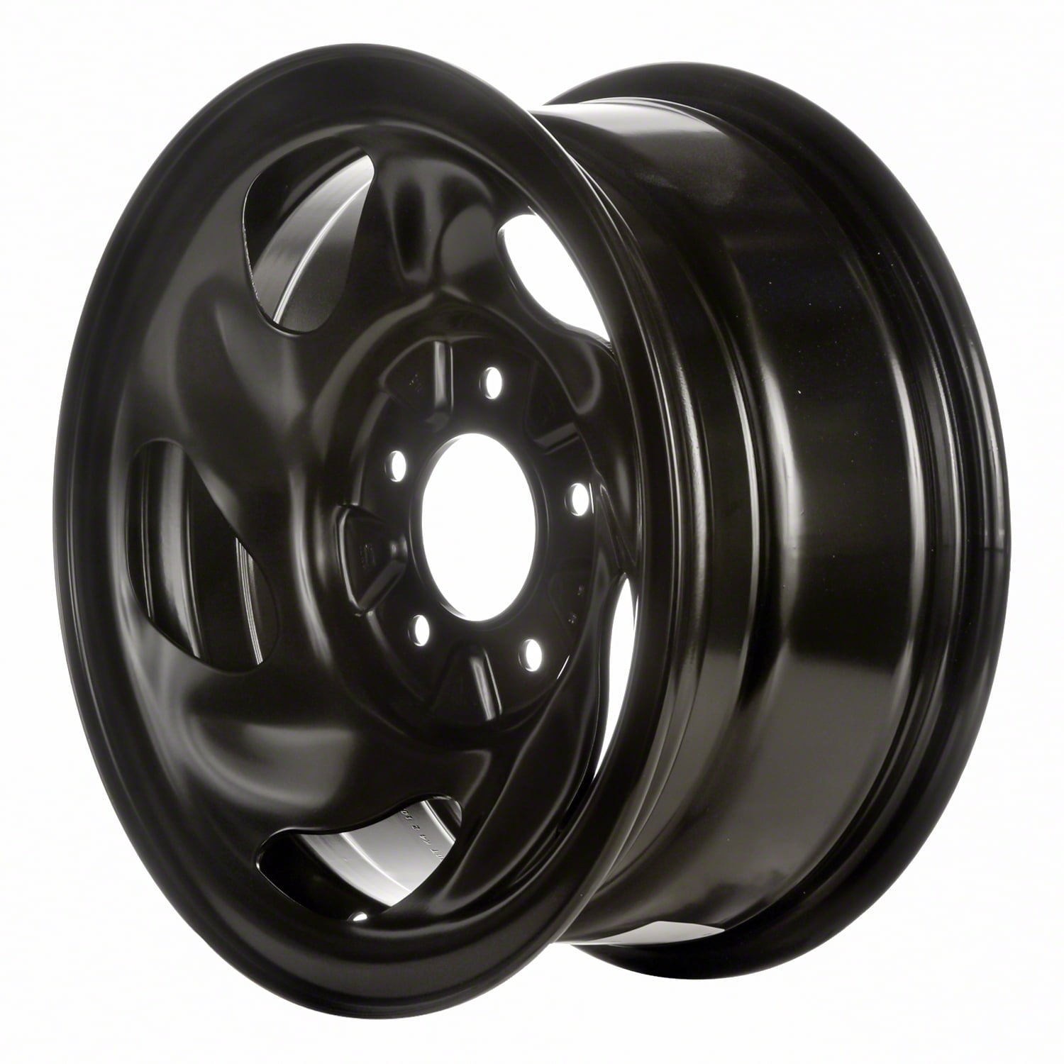 Remanufactured Painted Black Steel Wheel 16 x 7 F65Z1015BA fits 1997-2000 Ford Expedition