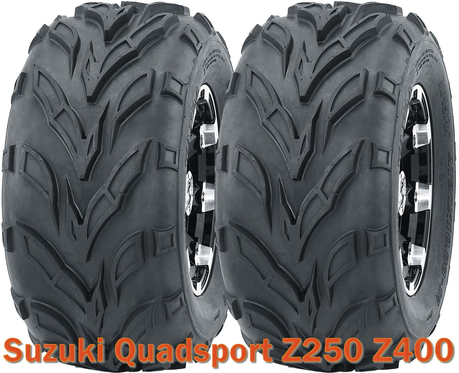 Suzuki Quadsport Z250 Z400 ATV front tires set 22x7-10 22x7x10