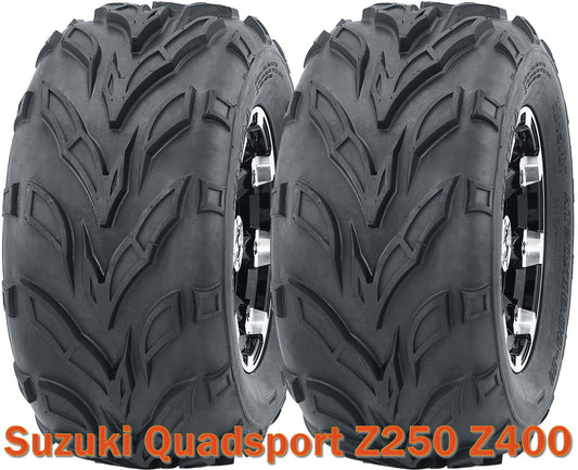 Suzuki Quadsport Z250 Z400 ATV front tires set 22x7-10 22x7x10