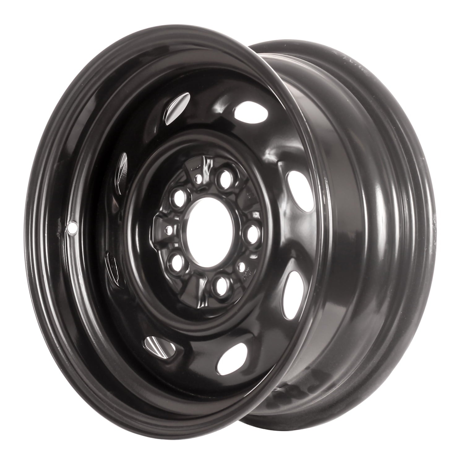 Remanufactured Painted Black Steel Wheel 15 x 6 F37Z1015B fits 1993-2001 Ford Explorer