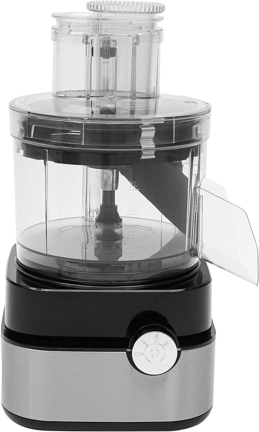 Electric Food Grinders Vegetable Food Processors Blender Grinder 5-In-1 Commercial Food Processor With 5 Stainless Steel Blades for Shredding,Pureeing Vegetables,Meat,Grains 600W
