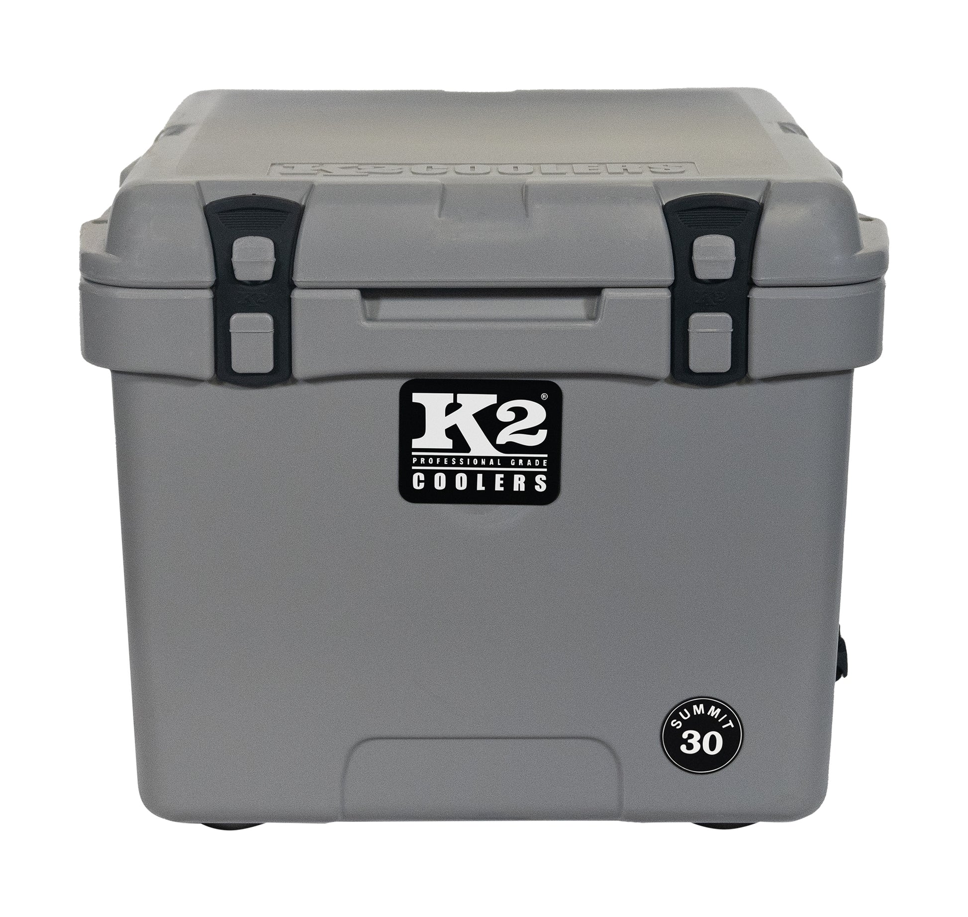 K2 Coolers Summit Steel Grey 30-Quart Insulated Personal Cooler S30G