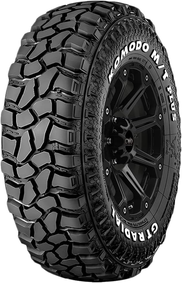 SAVERO KOMODO M/T PLUS 120/116Q LT245/75R16 RWL OFF ROAD MAXIMUM TRACTION TIRE