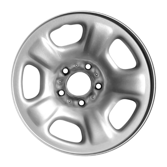 Remanufactured Painted Silver Steel Wheel 16 x 7 fits 2002-2007 Jeep Liberty