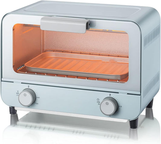 HHWKSJ Convection Toaster Oven, Large Capacity Cook Modes of Toast, Bake, Broil, Roast & Keep Warm, Includes Baking Rack, Drip Tray