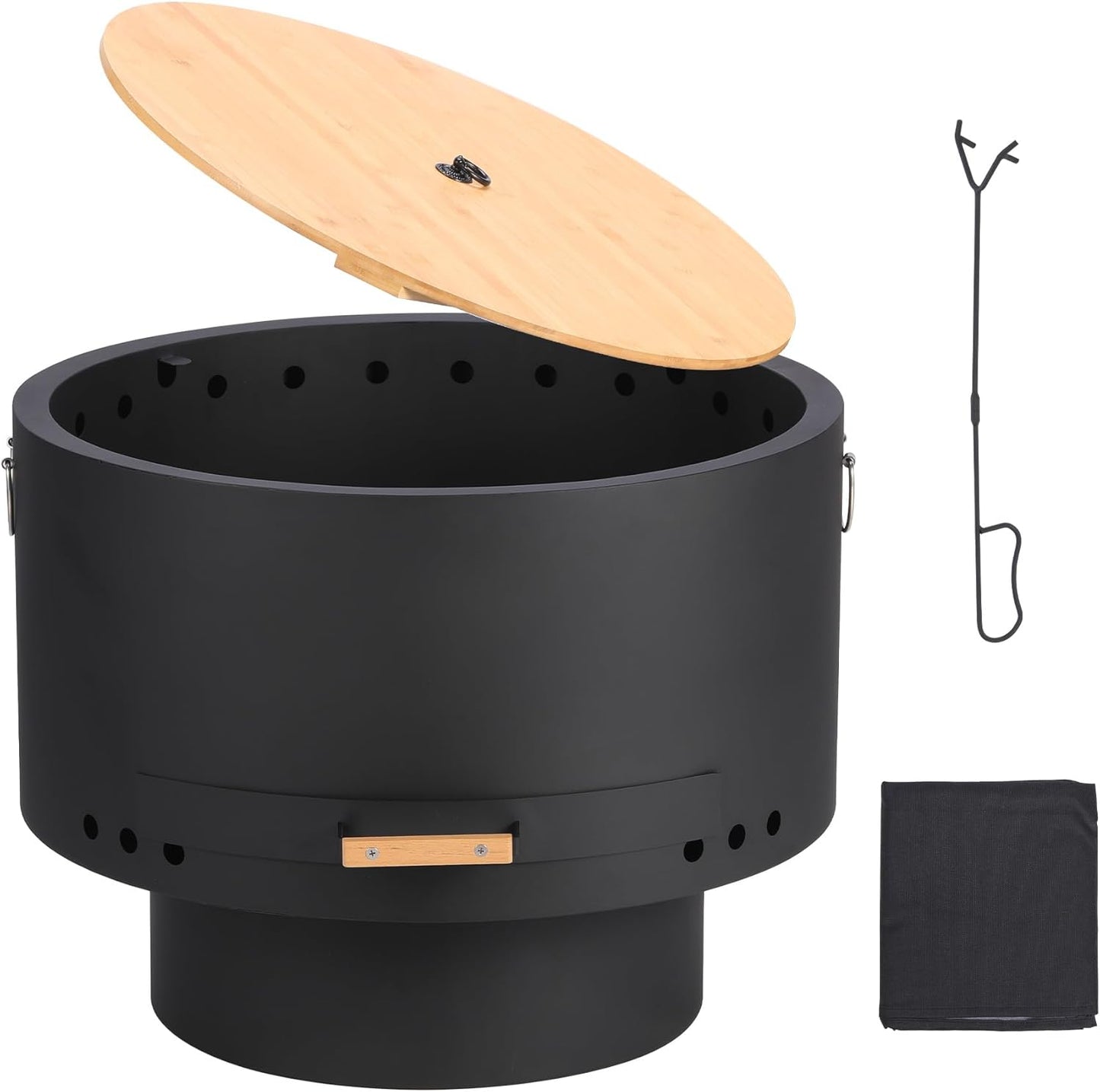 26" Smokeless Fire Pit