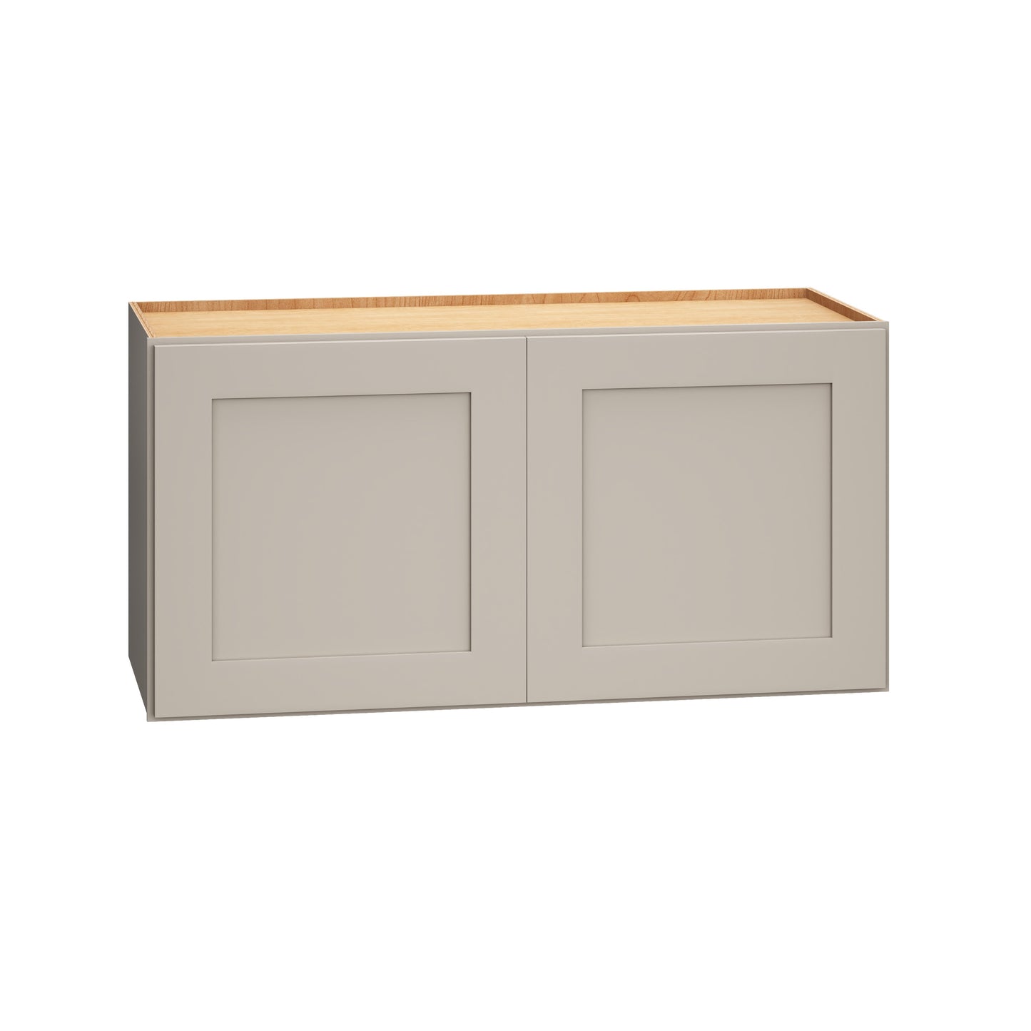 Diamond Express Jamestown 30-in W x 15-in H x 12-in D Cloud Gray Wall Fully assembled Plywood Cabinet Recessed Panel Shaker