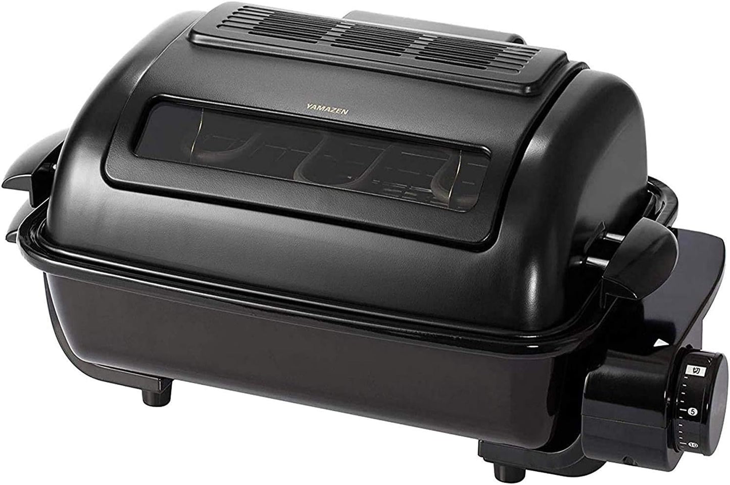 Yamazen wide grill fish roaster mat black NFR-1100 (MB)