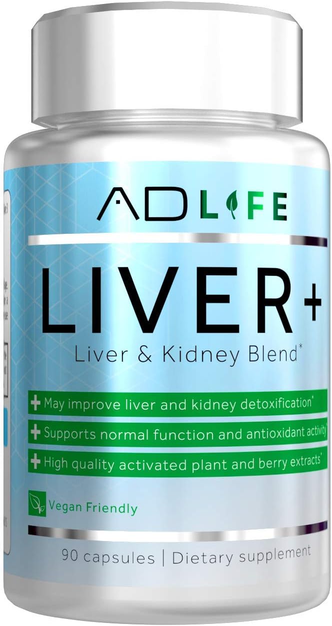 Project AD Liver+ Liver Cleanse & Detox, Liver Supplement (90 Capsules)