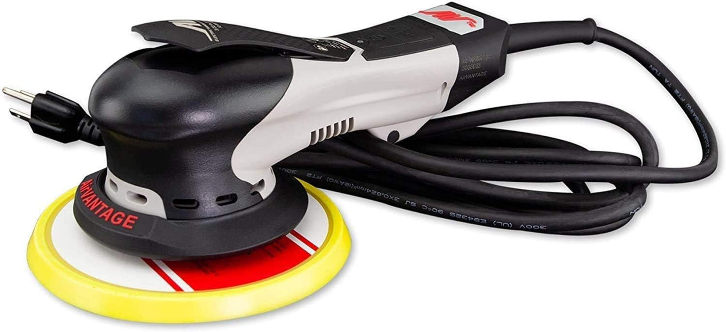 AirVANTAGE 6" Palm-Style, 2nd Generation Advanced Electric Sander Non-Vacuum with Low-Profile Pad (3\/16- Hook & Loop)