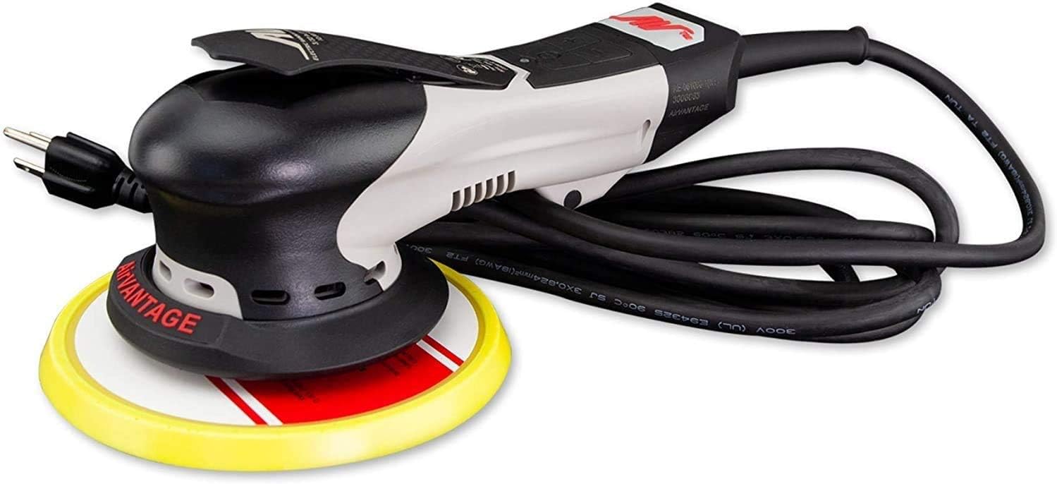 AirVANTAGE 6" Palm-Style, 2nd Generation Advanced Electric Sander Non-Vacuum with Low-Profile Pad (3\/16- Hook & Loop)