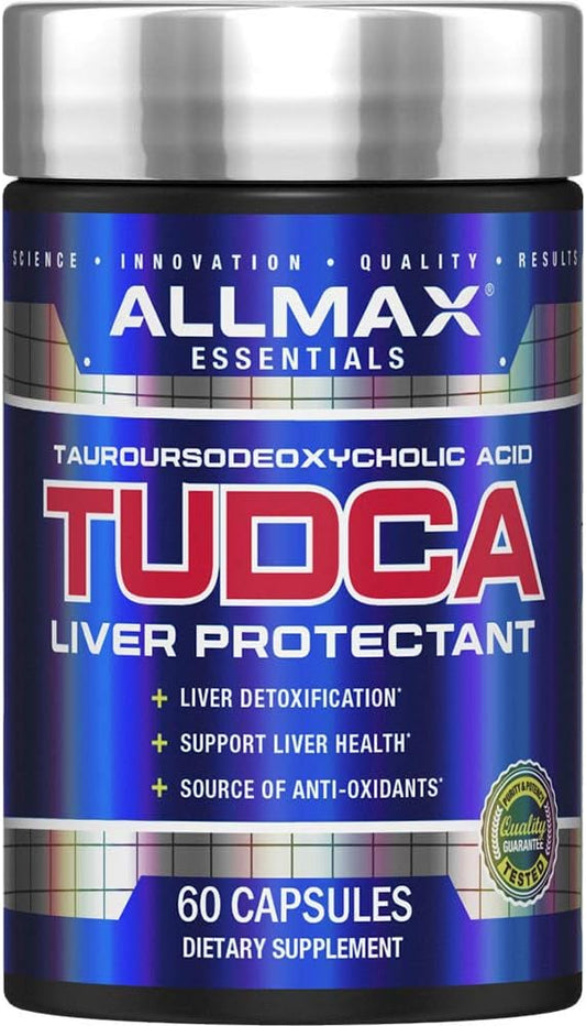 ALLMAX Nutrition TUDCA 60CT - Tauroursodexoycholic Acid - Liver Detox & Gut Health