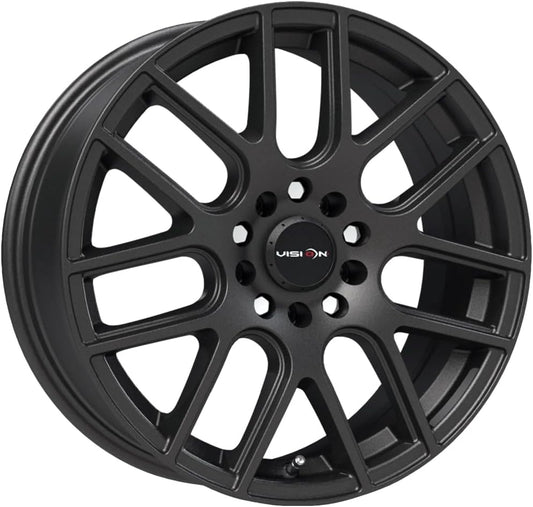 Vision 426 Cross Matte Black Wheel with Painted Finish (15x6.5"/5x112mm)
