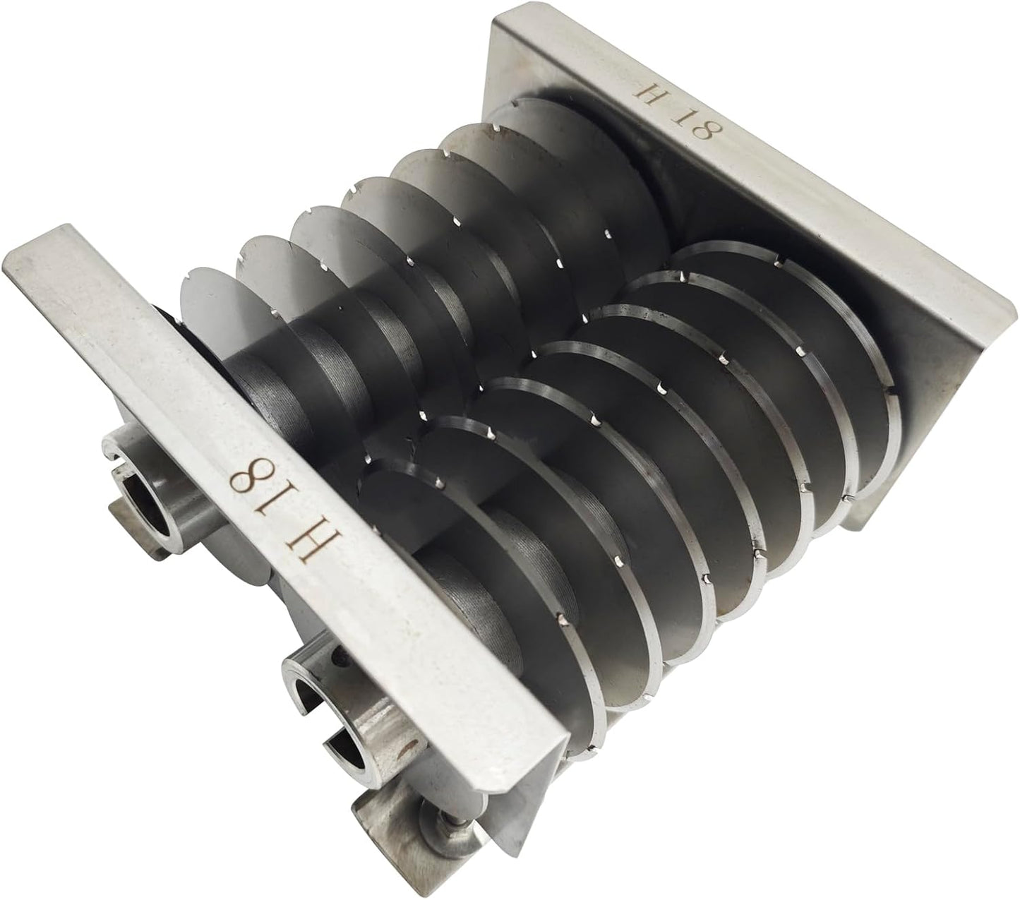 INTSUPERMAI Only Blade 18mm for QE QH QSJ-A 110V Commercial Meat Cutting Machine Meat Slicer 500KG/H