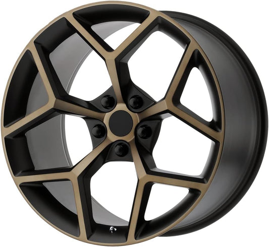 PR126 Black/Bronze Wheel with Aluminum (20 x 11. inches /5 x 120 mm, 43 mm Offset)