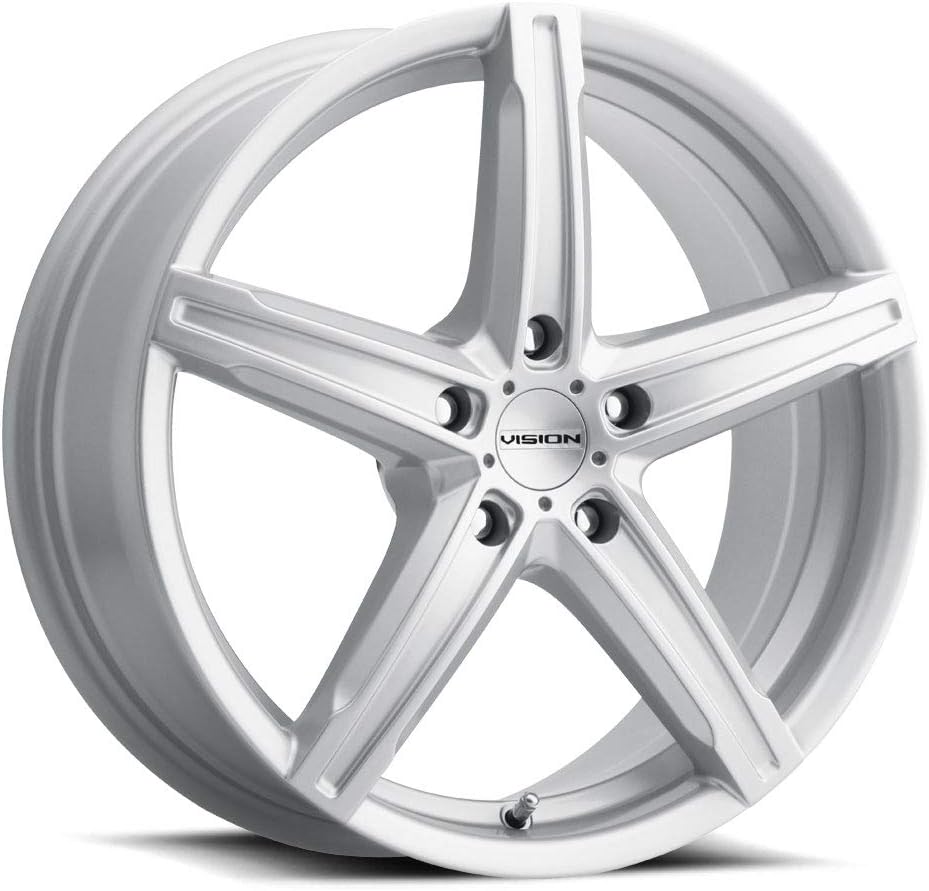 Vision 469 Boost 17x8 5x4.5" +38mm Silver Wheel Rim 17" Inch
