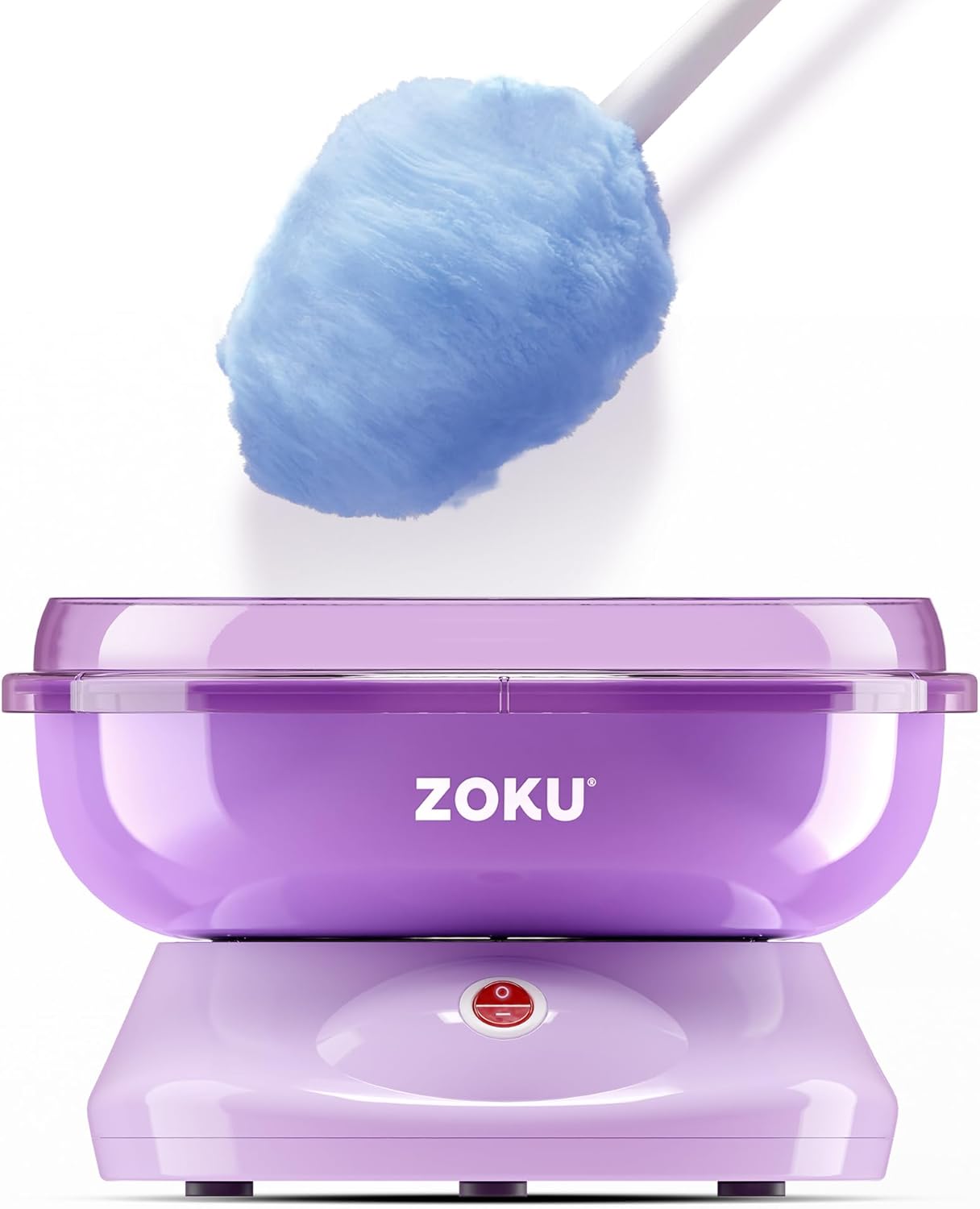 ZOKU Cotton Candy Maker, Countertop Cotton Candy Machine, Includes 10 Paper Cones, Enjoy Homemade Treats in Minutes