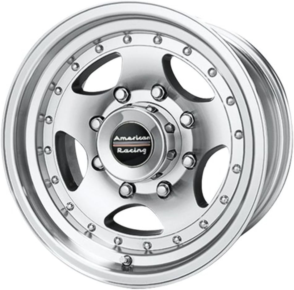 American Racing AR23 16X7 8X6.5 3.76 -6mm MACHINED - AR236782