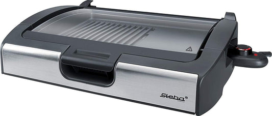 Steba Barbecue Table Grill in Black/Glass