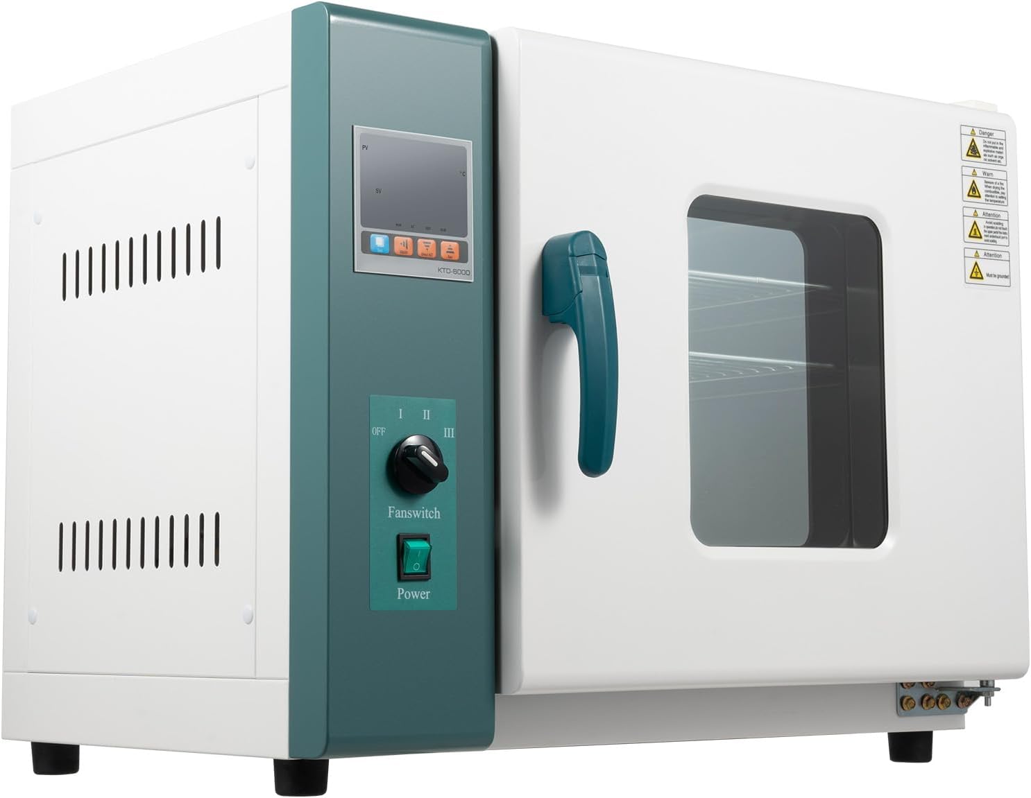 45L Convection Oven 2 Tier Stainless Steel Countertop Convection Toaster Oven 1500W Countertop Convection with Bake, Grill, Broil & Keep Warm, 50-572℉ Temperature Controls