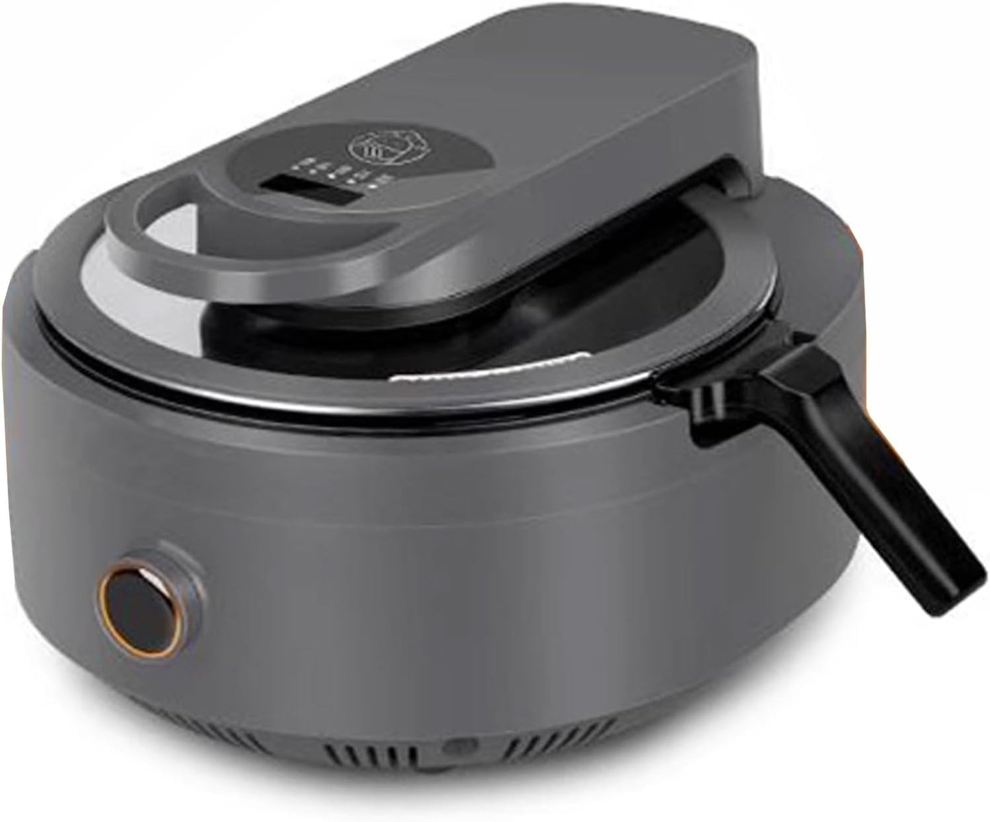 Food Processor 1200w 3.5l Auto Cooking Wok Fried Rice Machine with Double-wing Rotating Stirring Paddle Pot Handle Can Be Adjusted Left and Right Non-stick Pan